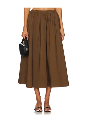 Camila Coelho Gurina Skirt in Brown. Size M. Also in XS.