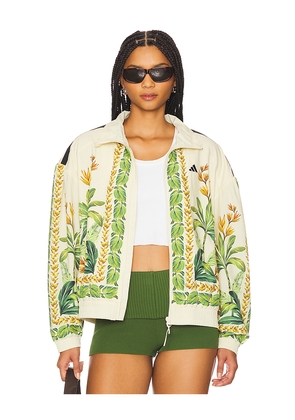 adidas Originals X Farm Premium Jacket in Ivory. Size S. Also in XS.