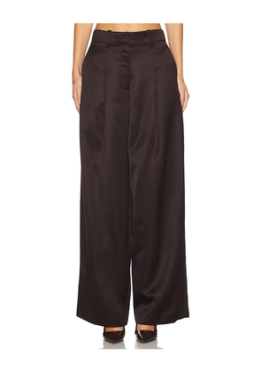 A.L.C. Ryder Pant in Brown. Size 10. Also in 2, 8.