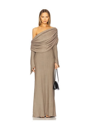 Deme by Gabriella Bonnie Dress in Beige. Size S. Also in M, XS.