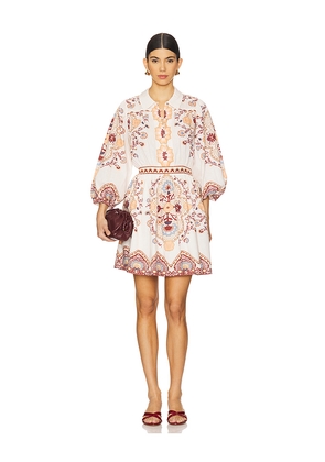 Cleobella Leigh Mini Dress in Ivory. Size L. Also in M, S.