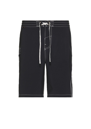 Dark Seas Time Warp Boardshort in Black. Size 31. Also in 32, 34, 36, 38.