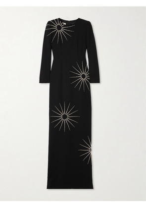 Dries Van Noten - Dalista Embellished Crepe Maxi Dress - Black - FR 34,FR 36,FR 38,FR 40,FR 42,FR 44