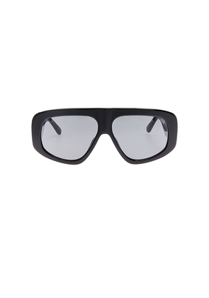 THE ATTICO Milano Sunglasses in Black.