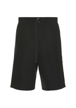 AGOLDE Lowell Short in Black. Size M. Also in S.