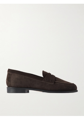 Aeyde - Oscar Suede Loafers - Brown - IT35,IT36,IT37,IT37.5,IT38,IT38.5,IT39,IT39.5,IT40,IT40.5,IT41,IT41.5,IT42