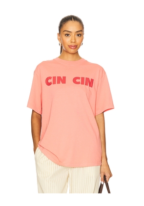 Araminta James Cin Cin Tee in Pink. Size M. Also in S, XS.