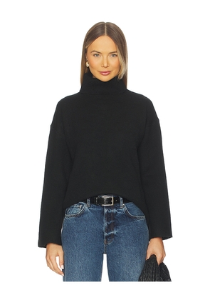 ALL THE WAYS Riley Sweater in Black. Size L. Also in M, S, XS.