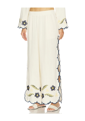 Agua Bendita Winter Pants in White. Size M. Also in S.