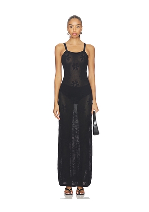 BEACH RIOT x REVOLVE Conrad Dress in Black. Size L. Also in M, S, XL, XS.