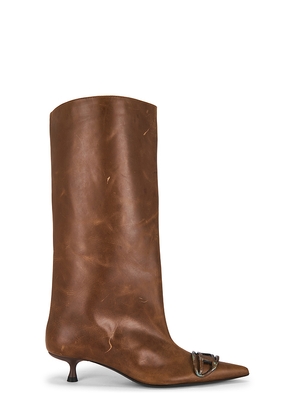 Diesel Love Boot in Brown. Size 35. Also in 36, 37.