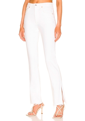 GRLFRND Harlow High Rise Boot Jeans in White. Size 23. Also in 31.