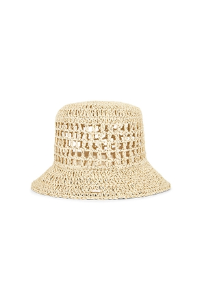 Eugenia Kim Jonah Bucket Hat in Cream.