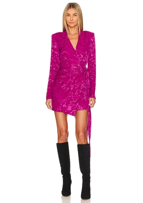 House of Harlow 1960 x REVOLVE Milani Mini Dress in Fuchsia. Size XS. Also in S.