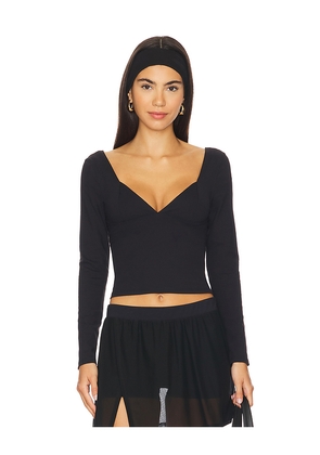 Free People x Intimately FP Duo Corset Long Sleeve Cami In Black in Black. Size M. Also in XL.