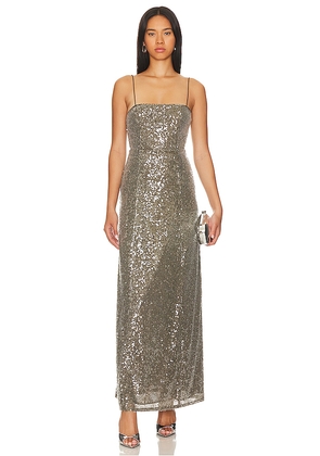 House of Harlow 1960 x REVOLVE Krista Gown in Grey. Size M. Also in S.