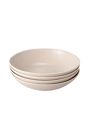 Fable The Pasta Bowls Set of 4i n Desert Taupe in Taupe.