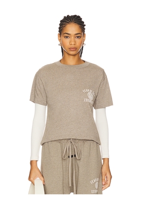 Fear of God ESSENTIALS Crewneck T-Shirt in Grey. Size S. Also in XS.