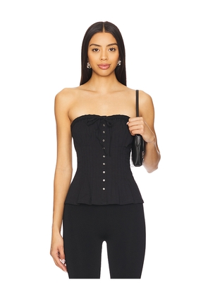 Free People Wink Wink Tube Top in Black. Size L. Also in M.