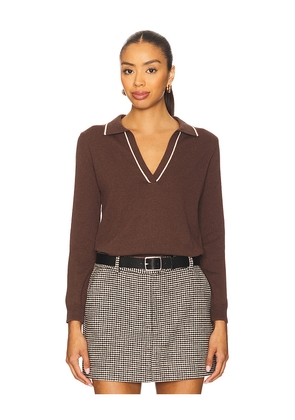 HEARTLOOM Citrine Sweater in Brown. Size S. Also in XS.