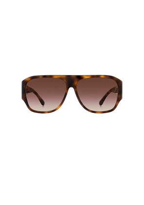 Isabel Marant Square Sunglasses in Brown.
