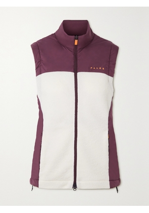 FALKE Ergonomic Sport System - Hybrid Felted Wool And Quilted Shell Vest - Off-white - x small,small,medium,large,x large