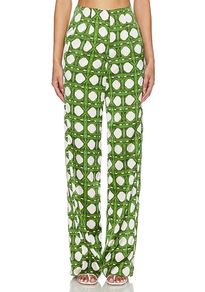 MISA Los Angeles Rita Pants in Green. Size S. Also in XXS.