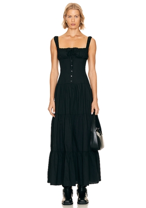 LIONESS Heart Shaped Maxi in Black. Size XS. Also in XXS.