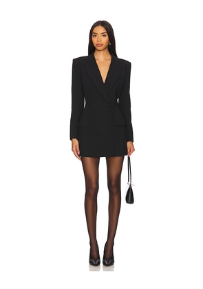 NBD Jenni Blazer Mini Dress in Black. Size L. Also in S, XS.