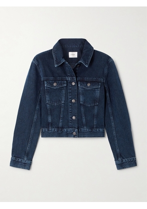 FRAME - Sharp Denim Jacket - Blue - small,medium,large,x large