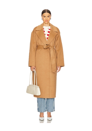 L'Academie by Marianna Milly Coat in Tan. Size L. Also in XL.