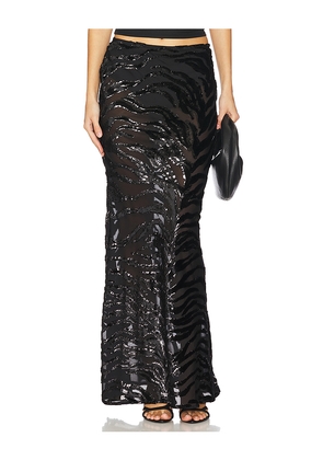 NBD The Mira Maxi Skirt in Black. Size M. Also in XS, XXS.