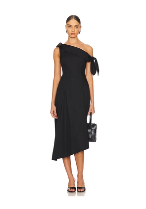 LPA Eloise Midi Dress in Black. Size S. Also in XS.
