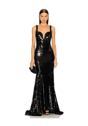 Michael Costello x REVOLVE Loren Gown in Black. Size L. Also in S, XS.