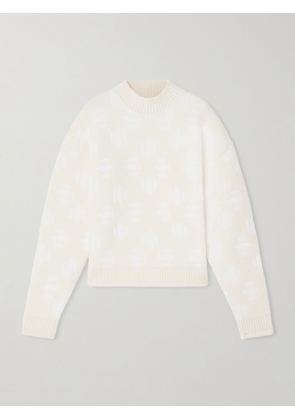 Aztech Mountain - Oversized Jacquard-knit Wool-blend Sweater - Multi - small,medium,large