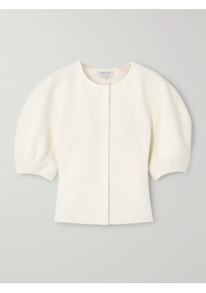 Gabriela Hearst - Waverly Wool-crepe Blouse - Ivory - IT36,IT38,IT40,IT42,IT44,IT48