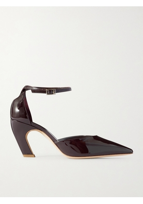 Le Monde Béryl - Victoria Patent-leather Pumps - Purple - IT36,IT36.5,IT37,IT37.5,IT38,IT38.5,IT39,IT39.5,IT40,IT40.5,IT41.5,IT42