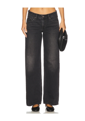 LEVI'S Low Loose Jeans in Black. Size 23. Also in 24, 26, 27, 28, 29, 30, 32.