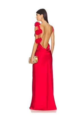 Lovers and Friends Angela Gown in Red. Size L. Also in M, S.