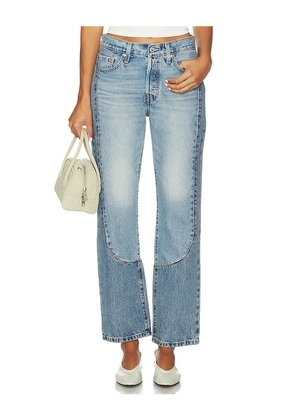 LEVI'S 501 '90s Western Chaps Jeans in Blue. Size 25. Also in 26, 29, 30.