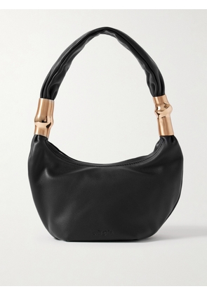 Cult Gaia - Meala Embellished Leather Shoulder Bag - Black - One size