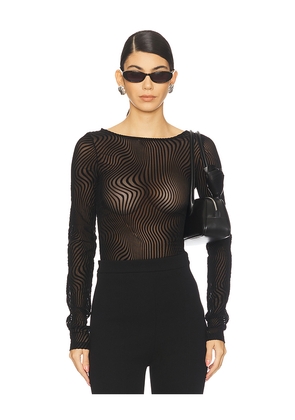 OW Collection Eva Top in Black. Size M. Also in S, XS.