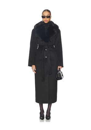 LAMARQUE Tillie-L Coat in Black. Size M. Also in S, XS.