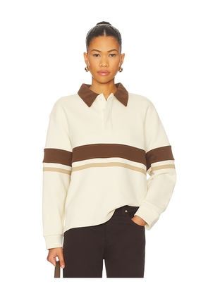 Malbon Golf Emma Polo in Beige. Size M. Also in L.