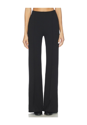 LESET Rio Pintuck Boot Cut Pant in Black. Size L. Also in M, XL.