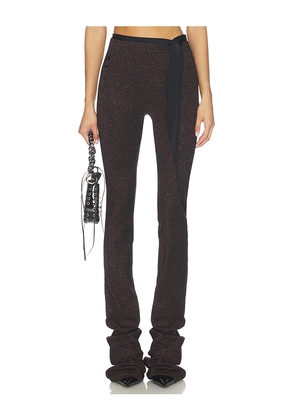 Ottolinger Drape Lounge Pant in Black. Size M. Also in S, XS.