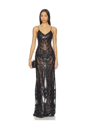 Norma Kamali Slip Gown in Black. Size M. Also in L, S, XS, XXS.