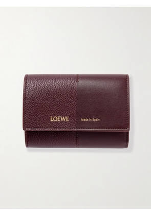LOEWE - Leather Wallet - Burgundy - One size