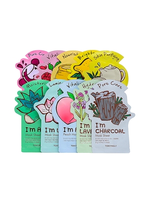 TONYMOLY Ready, Set, Glow! I'm Sheet Mask 10 Pack in Beauty: NA.