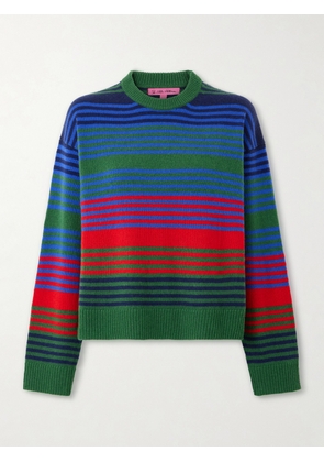The Elder Statesman - Dume Striped Cashmere Sweater - Multi - x small,small,medium,large